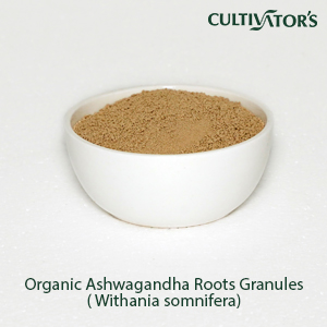 Organic Ashwagandha Granules Cultivator Natural Products Pvt Ltd